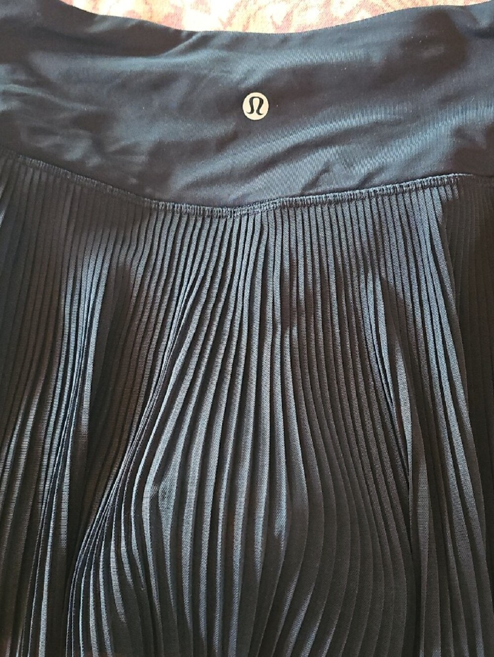 Lululemon Just Pleat It Black Pleated Mini Skort - Women's - Picture 3 of 9
